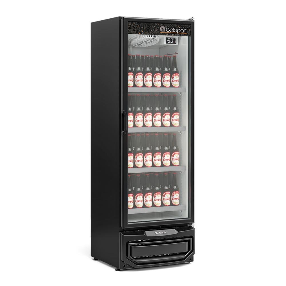Geladeira/refrigerador 445 Litros 1 Porta Preto - Gelopar - 110v - Gcbc-45pr