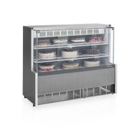 Vitrine Refrigerada Gelopar Dupla Função 1,40 m Inox 127V GPEA-140R TI