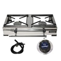 Fogão Industrial Fast Gourmet a Gás 2 Bocas Inox F2AP
