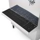 Bebedouro Industrial de Coluna 25 Litros A4 Inox 1 Torneira Gelada 1 Natural 220V