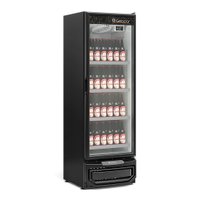Refrigerador Expositor Vertical 45 Litros Preto 220V Gelopar GCBC-45