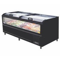 Expositor Ilha para Congelados Frilux Full Glass Inverter 2,10m 220V RF-316-IN