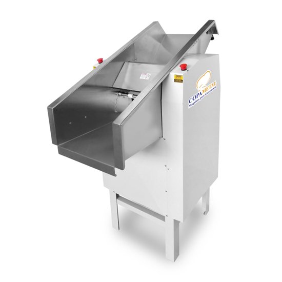 Cilindro Profissional de Massas Super 600 Copametal Inox Trifásico 380V CPTSI600-380V