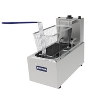 Fritadeira Elétrica Metvisa 1 Cuba 3 Litros 2500W Monofásico 220V FE3S2205