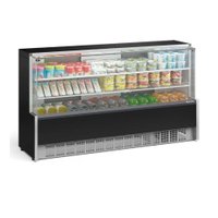 Vitrine Refrigerada Gelopar Universal 205 cm Preto 127V GPSA-205R