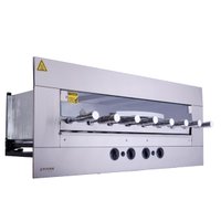 Churrasqueira a Gás de Embutir Titan 8 Espetos Rotativos 127V