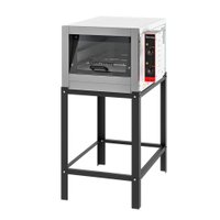 Forno Lastro Elétrico Gastromaq Epóxi 45cm Porta Basculante 220V FLE 450 PB