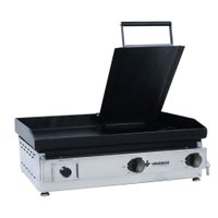 Chapa Bifeteira a Gás 65cm Venâncio Deguste Luxo 4,76mm de Espessura com Prensa C65-49802