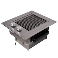 Churrasqueira a Gás de Embutir Titan Grill Diamond Premium sem Tampa