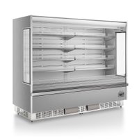Refrigerador Vertical Aberto 1943 Litros Inox 220V Gelopar GSTO-2400