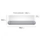Ar-Condicionado Electrolux Inverter 18.000 BTUs Color Adapt Frio JI18F/JE18F - Branco