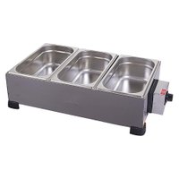 Derretedeira de Chocolate Marchesoni Industrial Com 3 Cubas 3,3 kg 127V