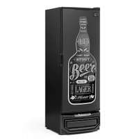 Refrigerador de Bebidas Gelopar Vertical 410 Litros Preto GRBA-400