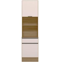 Paneleiro Duplo 2P 1G 215x58 cm 12634 Etti Carvalho Oak Off White PLN