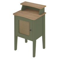 Mesa de Apoio MDF Sala 43 cm 4533 Menta Carvalho ARLY