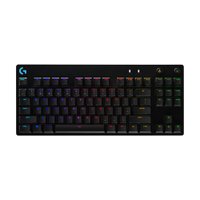 Teclado Gamer Logitech G Pro Mecânico RGB US Switch GX Blue Clicky 920-009388