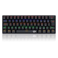Teclado Gamer Mecânico Compacto Redragon Lakshmi Rainbow K606R Switch Blue
