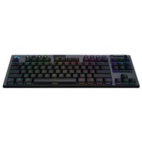 Teclado Mecânico Gamer Sem Fio Logitech G915 X TKL Preto - 920-012715