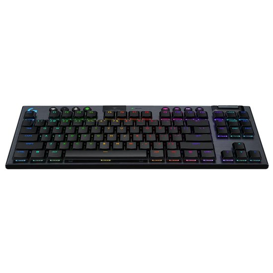 Teclado Mecânico Gamer Sem Fio Logitech G915 X TKL Preto - 920-012715