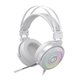 Headset Gamer Redragon Lamia2 Lunar White 7.1 RGB USB H320W-RGB