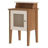 Mesa de Apoio MDF Sala 43 cm 4677 Cinamomo Off White ARLY