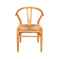 Cadeira OR-1170 de Madeira com Assento em Rattan OR Design