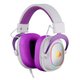 Headset Gamer Redragon Zeus X 7.1 RGB USB - H510WP-RGB - Branco com Roxo