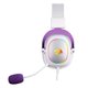 Headset Gamer Redragon Zeus X 7.1 RGB USB - H510WP-RGB - Branco com Roxo