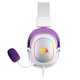 Headset Gamer Redragon Zeus X 7.1 RGB USB - H510WP-RGB - Branco com Roxo