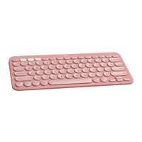 Teclado Sem Fio Logitech Pebble Keys 2 K380s Bluetooth US -  920-011791 -  Rosa