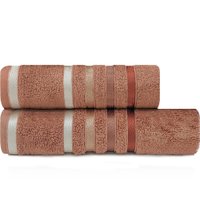Jogo de Toalhas 2 Peças Banhão Gigante + Rosto Fio Penteado Lumina Karsten - Emcompre