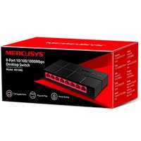 Switch Com 8 Portas TP-Link MS108G MCS0023 Preto