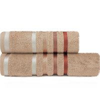 Kit Toalhas 2 Peças Banhão Gigante + Rosto Fio Penteado Lumina Karsten - Emcompre