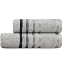 Kit Toalhas Com  2 Peças Banhão Gigante + Rosto Fio Penteado Lumina Karsten - Emcompre