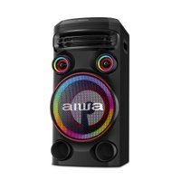 Torre de Som Aiwa T1w-02 1600w 1woofer10 Bluetooth Rgb Usb Fm Dj