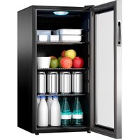 Frigobar Suggar 46L Porta De Vidro 220V- FB4612IX -  Inox