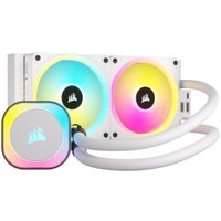Water Cooler - Branco Corsair iCUE H100I 240mm RGB 2,1' LCD