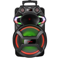 Caixa De Som Amvox Gladiador 850W Led Bluetooth USB SD Bivolt ACA 800
