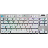 Teclado Mecânico Gamer Sem Fio Logitech G915 X TKL Branco - 920-012732