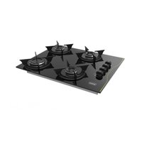 Cooktop 4 Bocas a Gás Realce Bivolt CR224 Preto