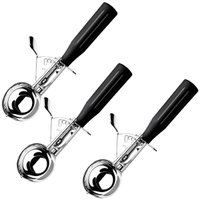 Conjunto 3 Colheres Sorvete Pegadores com Extrator Verona Br