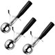 Conjunto 3 Colheres Sorvete Pegadores com Extrator Verona Br