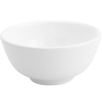 Kit 50 Bowls de Porcelana Branca 200ml Cumbucas Tigelas Pequenas Petiscos Lyor Clean