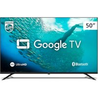 Televis&atilde;o Smart PUG7019 50 Polegadas 4k Wifi com. de Voz Google Philips