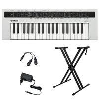 Kit Teclado Sintetizador Analógico Virtual 37 Teclas Reface CS Yamaha com Suporte em X