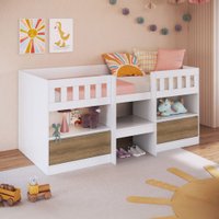 Cama Infantil Ilha Bela 2 Portas Mel - Art In Móveis