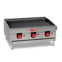 Char Broiler Red Chameleon 3 Queimadores a Gás Natural CHBR03-GN