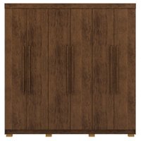 Guarda Roupa Casal 6 Portas 2G 218 cm 10037 Imbuia VLR