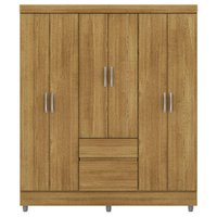 Guarda Roupa Casal 6P 2G 153 cm 10091 Nature VLR