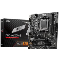 Placa Mãe MSI A620M-E, AMD AM5, DDR5, Micro-ATX, Chipset AMD A620